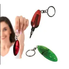 GENERICO - Llavero multifucion destornillador plegable supervivencia