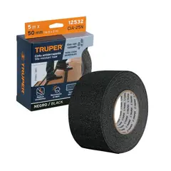 TRUPER - Cinta Antideslizante Antiderrapante Negro 5M CIA-25N
