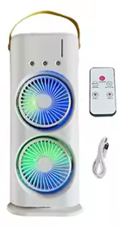 Ventilador Portatil Con Control Remoto