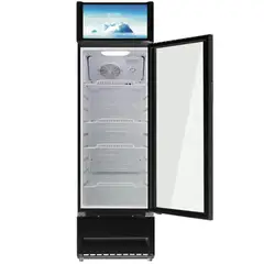 BORD - Vitrina Exhibidora Vertical 211L EX211-M Blanco