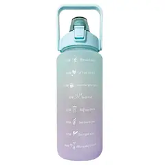 GENERICO - Botella Tomatodo Kawaii 2 LT - Color Lila - LILA - CELESTE