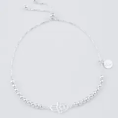 NATHALIE BIRD - PULSERA MANO HAMSA BEST FRIEND SILVER