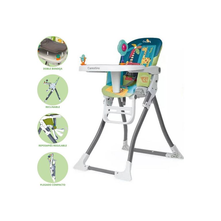 Silla de Comer para Bebé «RIO» Blue