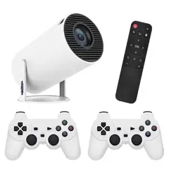 GENERICO - Proyector con juegos 2 mandos Tarjeta de memoria 64 gb