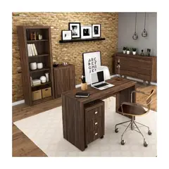 GENERICO - Escritorio Moderno Kazami Marrón R&R MUEBLES