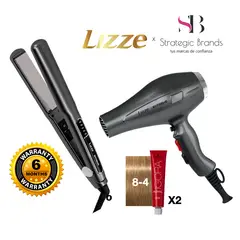LIZZE - PLANCHA Y SECADORA PROFESIONAL EXTREME + 2 TINTES IGORA AL AZAR