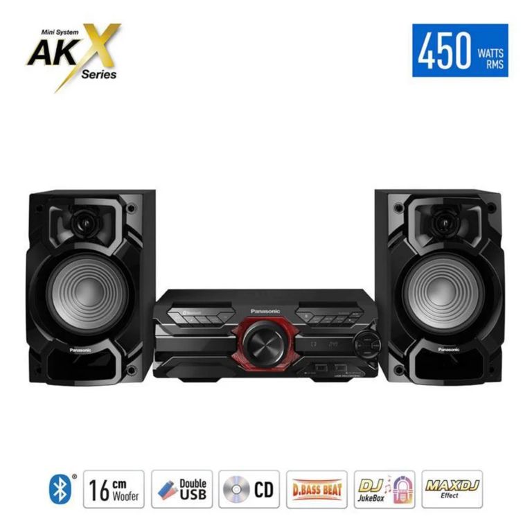 MINICOMPONENTE SC-AKX320PSK 450 WATTS