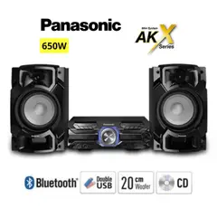 PANASONIC - MINICOMPONENTE 650 WATTS SC-AKX520PSK