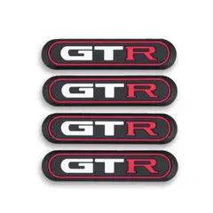 GENERICO - PROTECTOR DE PUERTA PARA AUTOS DISEÑO GTR