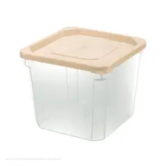 POLINPLAST - Repostero Primor N°3 con Tapa Hermética y Transparente