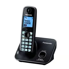 PANASONIC - TELÉFONO FIJO INALAMBRICO NEGRO KX-TG3711LCB