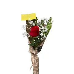 FLORISTERI - Ramito de flores Rosa Roja Natural premium