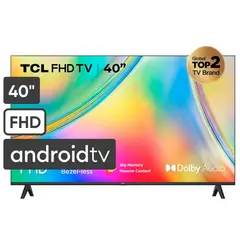 TCL - Televisor 40 FHD Android TV 40S5400A Smart LED
