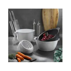 VIP AHMET - Set de cocina tazon mezclador rallador colador
