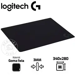 LOGITECH - G440 Mousepad Rígida Negra Precisión y Velocidad para Juegos
