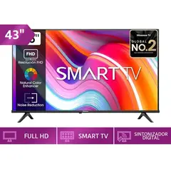 HISENSE - TV LED 43 FHD Smart TV 43A4K