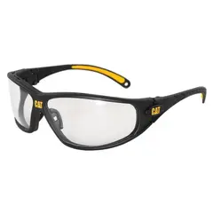 CAT - Lentes de seguridad deportivo lunas transparente certificación ANSI Z97 filtro UV