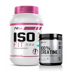 FITFEM - Iso Fit 1.1 kg Proteina Isolatada - Vainilla + Creatina Universe Nutrition 250 G