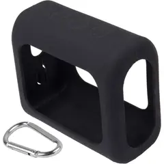 GENERICO - FUNDA CASE PROTECTOR SILICONA PARA JBL GO 3 COLOR NEGRO