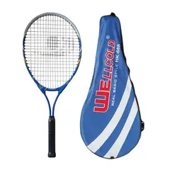 GENERICO - RAQUETA DE TENIS ALUMINIO WELLCOLD PARA ADULTO AZUL