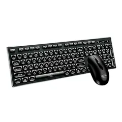 GENERICO - TECLADO Y MOUSE INALÁMBRICOS XO-KB-02 WIRELESS COMBO 2.4 G