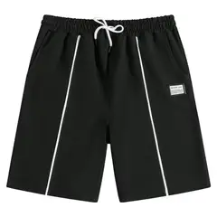 YANSUS - Short Hombre Algodón Negro