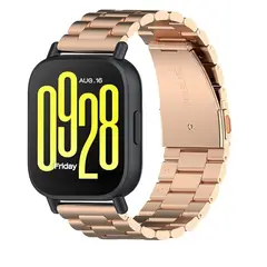 GENERICO - Correa Eslabon Para Redmi Watch 5 Lite - Oro Rosa