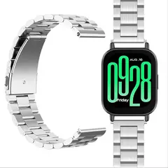 GENERICO - Correa Eslabon Para Redmi Watch 5 Lite - Plata