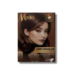 GENERICO - Shampoo Tinte Cabello Chocolate Claro Musa Brown Hair