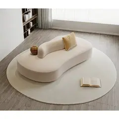 GENERICO - Sofá Gabo Curvo - Beige Claro