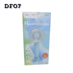 HOCO - Ventilador Portátil de Mano DF07 de Hasta 4 horas - Celeste