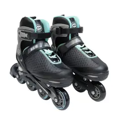 OLLIE - Patines Lineales Regulable Large Celeste 38-41