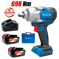 DONGCHENG - Llave de Impacto Inalambrica Industrial 1 / 2" DCPB698FK 20V Brushless