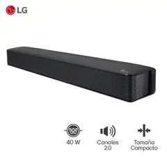 LG - Soundbar SK1 2.0 Canales Bluetooth Stand-by