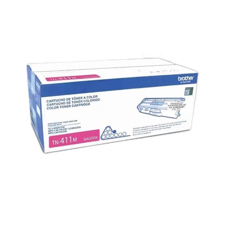 TONER TN-411M P/ MFCL8900CDW, RENDIMIENTO 1800 PGS-MAGENTA