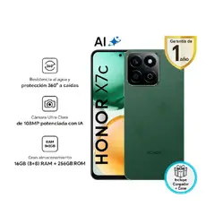 HONOR - X7C VERDE 8RAM 256GB - REGISTRADO