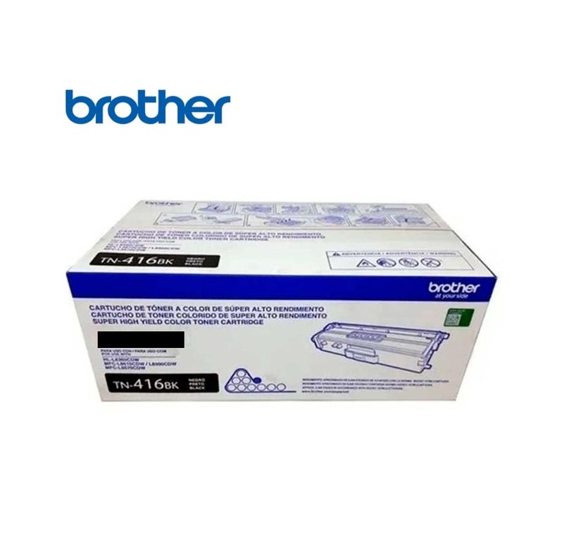 TONER TN416BK PARA MFCL8900CDW RINDE 6,500 PAG.-NEGRO