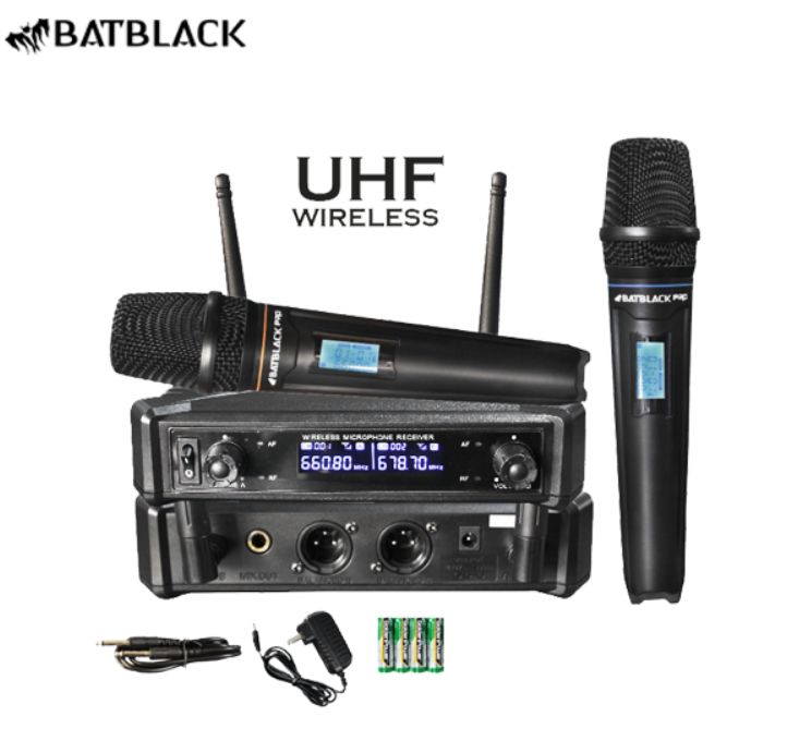 Micrófono Inalámbrico Profesional BT-M40 PRO Multifrecuencia