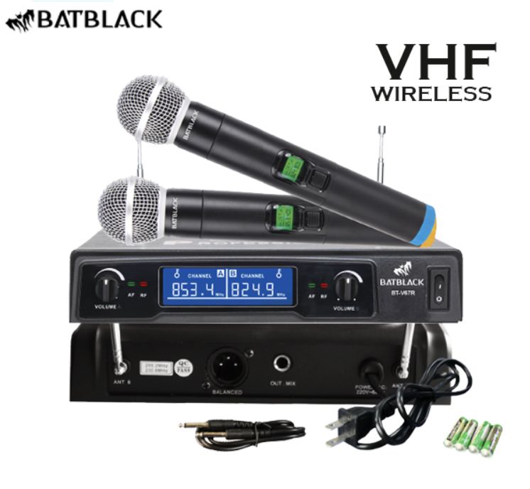 Micrófono Inalámbrico Profesional VHF