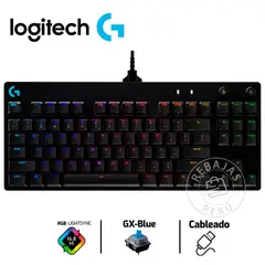 LOGITECH - Pro Keyboard RGB USB - Teclado Mecánico Gaming Profesional