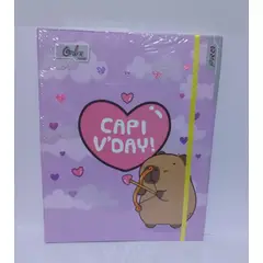 GENERICO - Cuaderno Capibara - 150 Hojas Doble Anillado - Capi