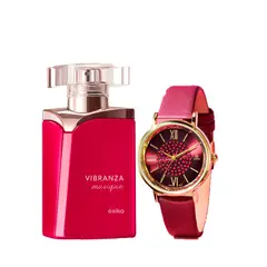 ESIKA - Vibranza Musique Perfume de Mujer con Reloj Catena