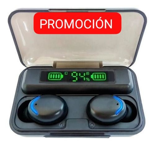 AUDÍFONOS INALÁMBRICOS TÁCTILES PANTALLA LED BLUETOOTH F9