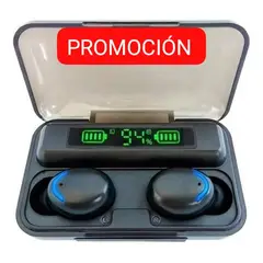 GENERICO - AUDÍFONOS INALÁMBRICOS TÁCTILES PANTALLA LED BLUETOOTH F9