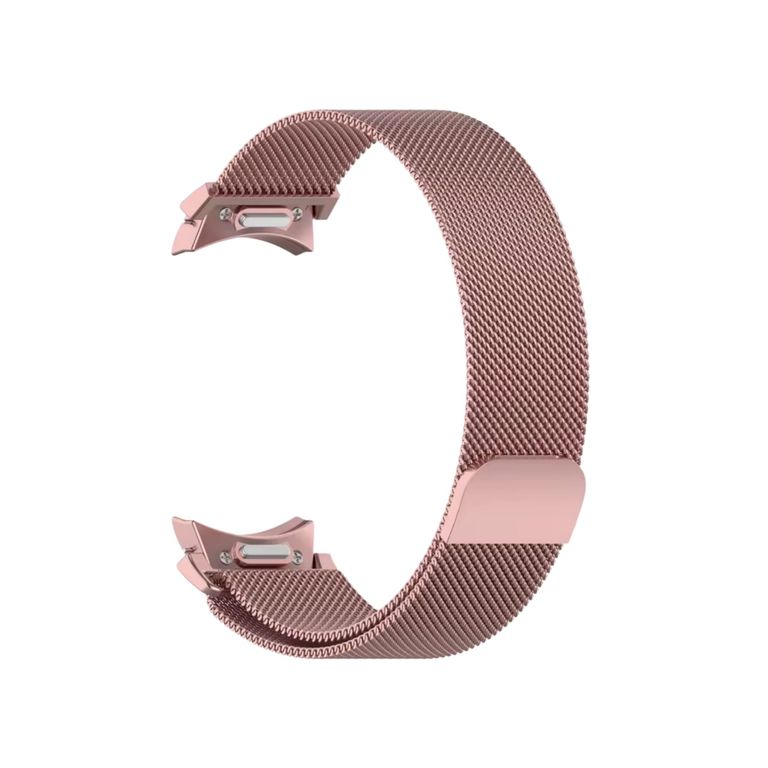 CORREA DE ACERO MILANESE PARA WATCH 7/6/5/4 Fe ORO ROSA