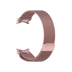 GENERICO - CORREA DE ACERO MILANESE PARA WATCH 7/6/5/4 Fe ORO ROSA