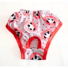 GENERICO - Calzon o Truza de Celo para Mascotas Talla 3 - Coral