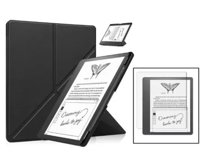 FUNDA CASE PROTECTOR KINDLE SCRIBE 2022 Y 2024 + mica