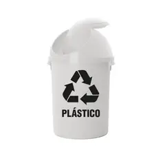 POLINPLAST - Papelero Artur N° 80 Ecológico para Residuos Plásticos
