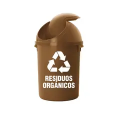 POLINPLAST - Papelero Artur N° 80 Ecológico para Residuos Orgánicos